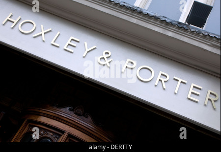 Hoxley & Porter bar à cocktails et un restaurant, Islington, Londres Banque D'Images