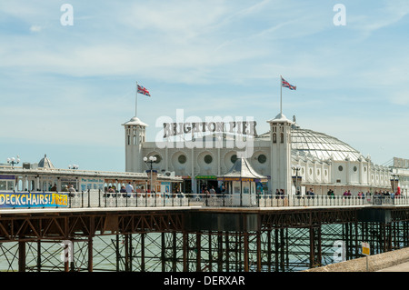 La jetée de Brighton, Brighton, East Sussex, Angleterre Banque D'Images