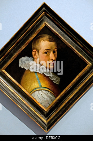 Self Portrait 1588 Cornelis Cornelisz van Haarlem 1562 - 1638 Pays-Bas Néerlandais Banque D'Images