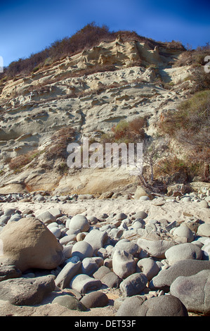 Pierres et rochers bizarres. Image HDR Banque D'Images