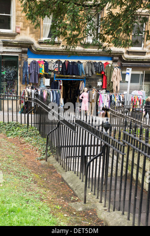 Bath une ville dans Somerset Angleterre UK Walcot Street Banque D'Images