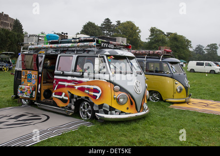 La VW 2013 Festival au château de Berkeley Meadow Gloucestershire Angleterre Banque D'Images