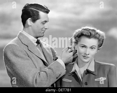 SUSPICION 1941 RKO Radio Pictures film avec Cary Grant et Joan Fontaine Banque D'Images