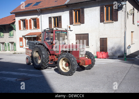 Revel alpine village près de Grenoble Rhône-Alpes Alpes France Banque D'Images