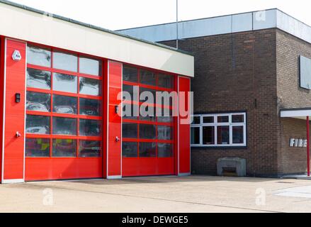 Southend-on-Sea, le 24 septembre, 2013. fire station. Les membres de l'Union prendra des Pompiers action industrielle dans une longue querelle sur les pensions sur le 25/09/2013 entre 12h et 16h. Credit : Graham whitby boot/Alamy Live News Banque D'Images