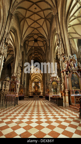 La cathédrale St Stephan à Vienne - Autriche Banque D'Images