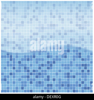 Piscine de l'eau Résumé Contexte Banque D'Images