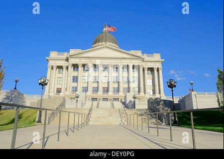 L'Utah State Capitol Building, Capitol Hill, Salt Lake City, Utah, USA Banque D'Images