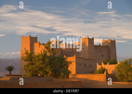 La Kasbah Ait Ben Moro près de Skoura, Marrakech-tensift-Al Haouz, Maroc, Afrique Banque D'Images