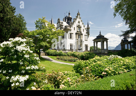 Château de Meggenhorn, Luzern, Lucerne, canton de Lucerne, Suisse, Europe Banque D'Images