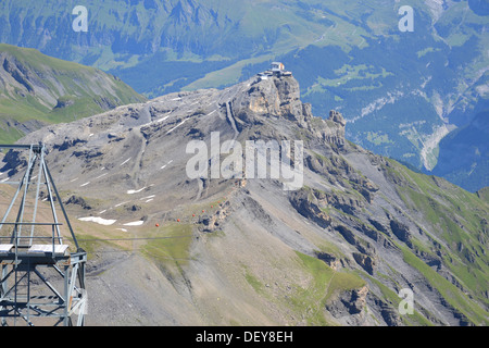 Sommet du Schilthorn Banque D'Images