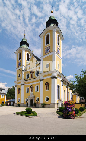 Pfarrkirche Maria Himmelfahrt doyenné eglise de l'Assomption, St Johann, Tyrol, Autriche, Europe Banque D'Images