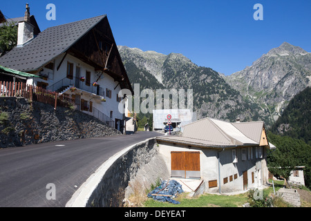 Allemont Isère Rhône-Alpes Alpes France Banque D'Images