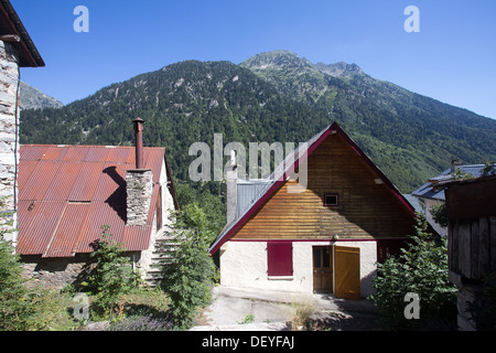 Allemont Isère Rhône-Alpes Alpes France Banque D'Images