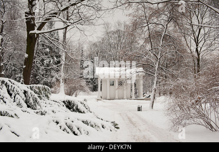 Temple de la Sibylle dans les bains Royal Park Banque D'Images