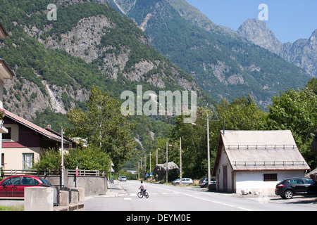 Allemont Isère Rhône-Alpes Alpes France Banque D'Images