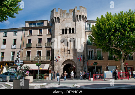 City Gate Wall Manosque Alpes de Haute Provence France French Banque D'Images