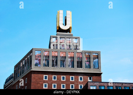 Bâtiment Dortmunder U, centre d'art et de la créativité, Dortmund, région de la Ruhr, capitale de la culture mondiale, Rhénanie du Nord-Westphalie Banque D'Images