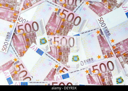 500-euro-notes, 500-Euro-Scheine Banque D'Images