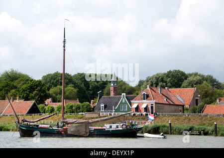Musée Zuiderzee, Enkhuizen, préserver le patrimoine culturel - l'histoire maritime de l'ancienne région de Zuiderzee. Ijsselmeer, pays-Bas Hollande, Banque D'Images