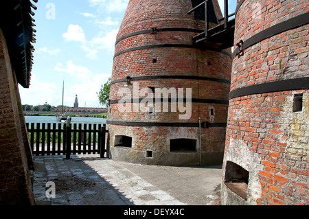Musée Zuiderzee, Enkhuizen, préserver le patrimoine culturel - l'histoire maritime de l'ancienne région de Zuiderzee. Ijsselmeer, pays-Bas Hollande, Banque D'Images