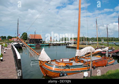 Musée Zuiderzee, Enkhuizen, préserver le patrimoine culturel - l'histoire maritime de l'ancienne région de Zuiderzee. Ijsselmeer, pays-Bas Hollande, Banque D'Images