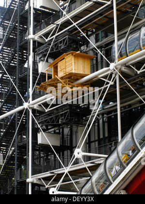 Centre Georges Pompidou ou Centre Pompidou, Beaubourg, Paris, France, Europe Banque D'Images