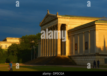 Munich, l'état des collections d'antiquités, Staatliche Antikensammlungen, Koenigsplatz, King's Square, Bavière, Allemagne. Banque D'Images