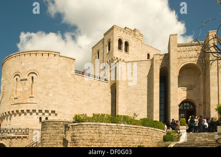 L'Albanie, Kruja, Musée Skanderbeg Gjergj Kastrioti, Skanderbeg, 1405-68 Banque D'Images