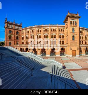 Les Arènes de Las Ventas à Madrid, Espagne Banque D'Images