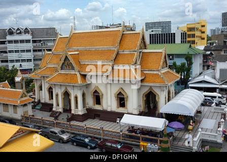 Construction d'Ubosot Wat Traimit (Temple du Bouddha d'Or), Bangkok Banque D'Images