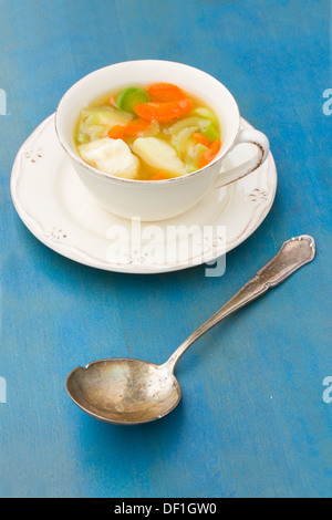 Soupe de poisson Banque D'Images