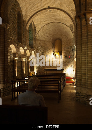 Chapelle Saint Basile dans Heilig Bloed (Basilick basilique Saint Sang), Bruges Banque D'Images