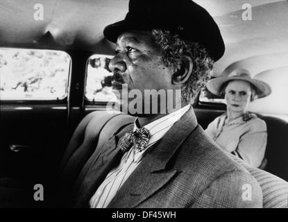 Morgan Freeman et Jessica Tandy, On-Set du Film, 'Driving Miss Daisy', 1989 Banque D'Images