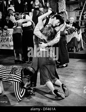 La scène de la danse, On-Set Marathon du film, 'ils abattent les chevaux, n'est-ce pas ?', 1969 Banque D'Images