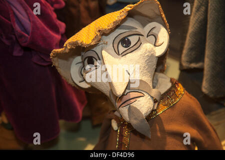 Skipton UK. 27 Septembre, 2013. Festival International de Marionnettes. Biennale de Skipton festival international de marionnettes Théâtre de marionnettes d'entreprises de toute l'Europe. Credit : Mar Photographics/Alamy Vivre NewsAlamy Live News Banque D'Images