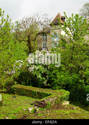 Carennac, plus beaux village de France Banque D'Images