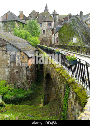 L'un des plus beaux villages de France, Carennac Banque D'Images