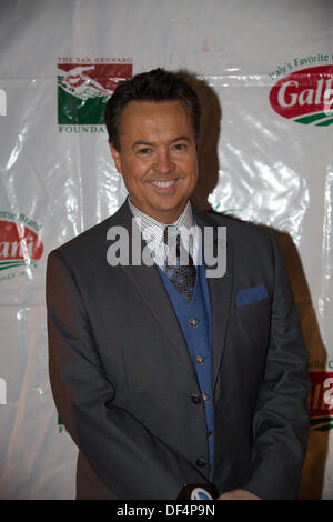 LA, CA, USA. Septembre 26, 2013. Journaliste divertissement George Pennacchio (ABC7 Eyewitness News) à la Prima Notte Gala à la fête de San Gennaro Festival à Los Angeles, CA, USA le 26 septembre 2013. © Deioma Kayte/Alamy Live News Banque D'Images