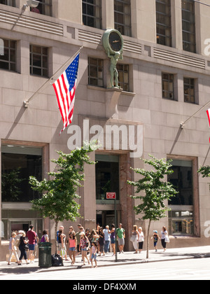 Tiffany & Co., Cinquième Avenue, Manhattan, New York City, USA Banque D'Images