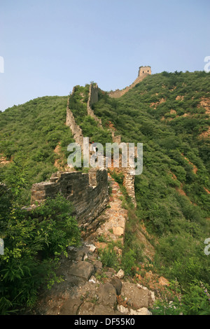 L'original de l'écologie de la grande muraille de Chine du nord Banque D'Images