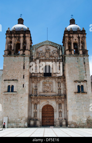 L'église de Santo Domingo à Oaxaca, Mexique Banque D'Images