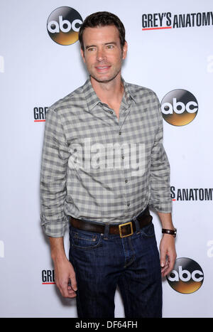 Hollywood, Californie, USA. 28 août, 2013. Scott Foley arrive pour le ''Gray's Anatomy'' 200e épisode de travail à la colonie. © Lisa O'Connor/ZUMAPRESS.com/Alamy Live News Banque D'Images