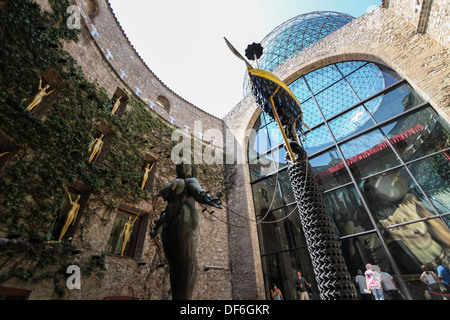 Musée Dali de Figueres, Espagne Banque D'Images