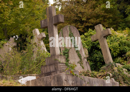 Crémoécrémoépas,Cimetière,UK Bristol construit en 1837, il a de nombreux élèves de 11 bâtiments classés monuments et tombes,. un décès au Royaume-Uni bury enterré Banque D'Images