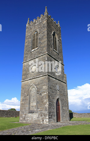 St James's Church Bell Tower à Cloone est un village dans le Comté de Leitrim, Ireland. Banque D'Images