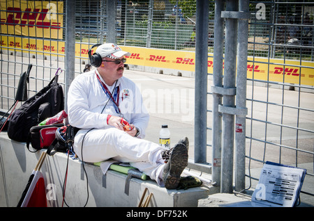 La Race Marshal au Grand Prix de Baltimore Banque D'Images