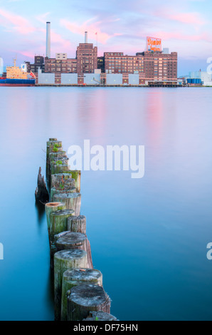 Domino Sugar Factory, Baltimore, MD Banque D'Images