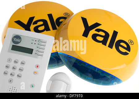 Alarme sans fil wirefree Yale premium Banque D'Images