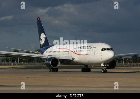 BOEING 767 d'Aeromexico Banque D'Images